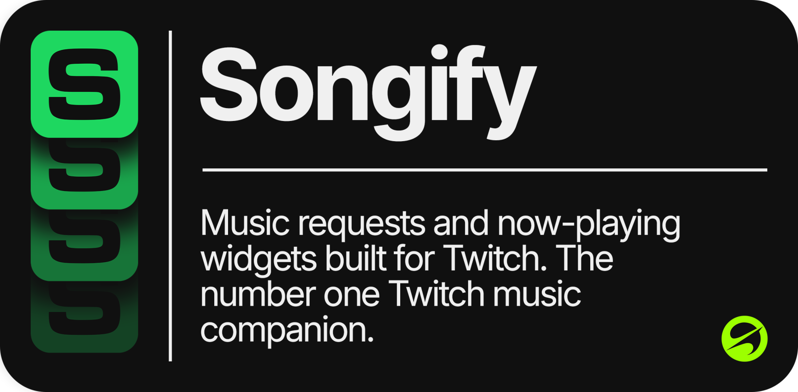Songify Twitch Banner
